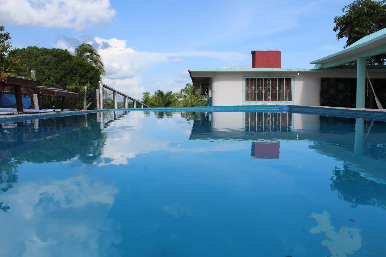 Casa Maya Blue Hotel Bacalar Exterior foto
